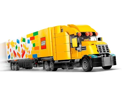 60440 Конструктор LEGO City Желтый грузовик, 1061 деталей, возраст 8+ - фото 5