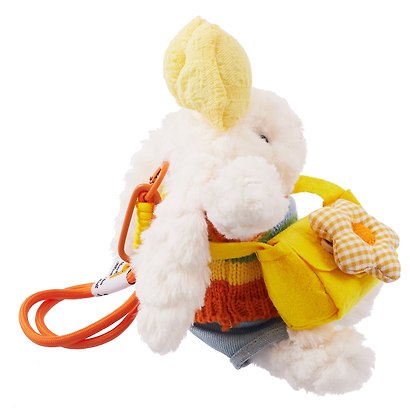 Брелок Зайчик с сумочкой (плюш) (15см) (12-191025-I46) - фото 2