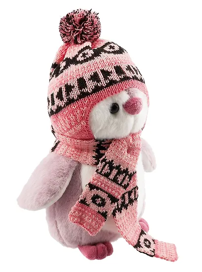 Мягкая игрушка Пингвин в шапке и шарфе (25см) (12-1012-K6) Bookvalno - фото 3