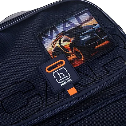 Рюкзак "Mad car" 2 отделения, 40*29*17 см, полиэстер, 5 карманов - фото 6