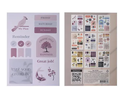 Набор наклеек-стикеров коллекция «Stickers» Be Smart 105х150 мм, 9 листов - фото 1