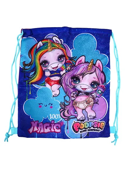 Мешок для сменной обуви "Poopsie" инд.уп. - фото 1