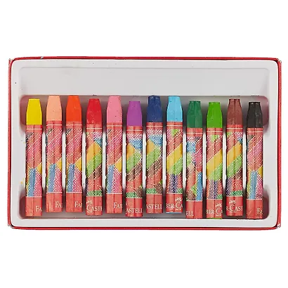 Пастель масляная Faber-Castell, 12 цветов - фото 2