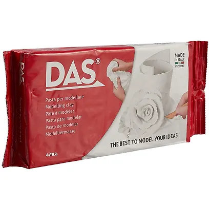 Паста для моделирования «DAS», белая, самозатвердевающая, 1кг - фото 2