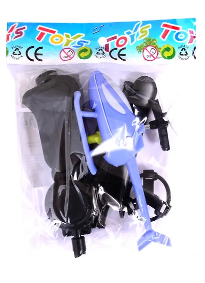 Игрушка с запуском Вертолет, блистер - фото 4