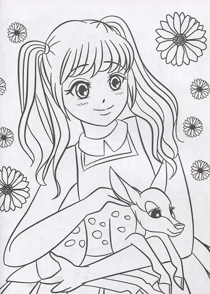 РАСКРАСКА ДЛЯ ФАНАТОВ. ДЛЯ ФАНАТОВ АНИМЕ - фото 2