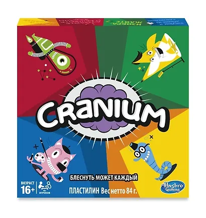 HASBRO, Настольная игра Краниум C1939121 - фото 1