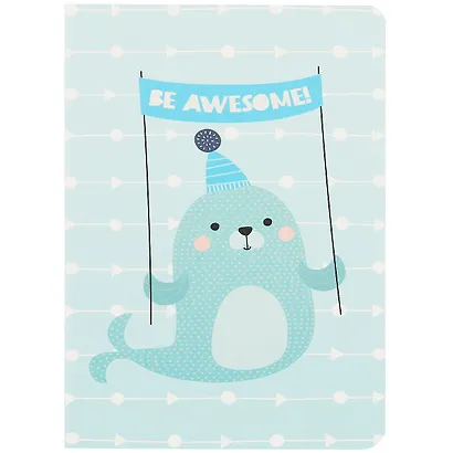 Записная книжка «Be awesome», 32 листа, А6 - фото 1
