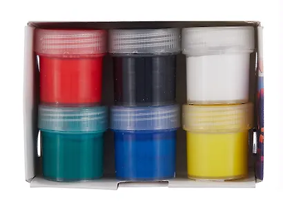 Краски акриловые "Классика", 6 цветов по 15 мл - фото 3