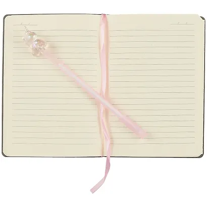 Книга для записей в линейку «Dreaming», розовый, B6, 80 листов + 48 наклеек - фото 3