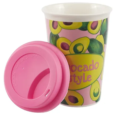 Стакан керамический Avocado style (ПВХ бокс) (ТС2017-19) - фото 2