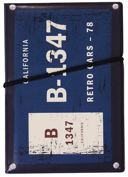 Автодокументы Номерной знак B-1347 (синий) - фото 1