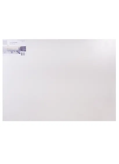 Холст на подрамнике театральный 50*70, среднезернистый, 100% лен - фото 1