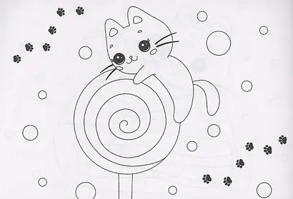 РАСКРАСКИ А5 эконом. альбомные. КОТИКИ - фото 4