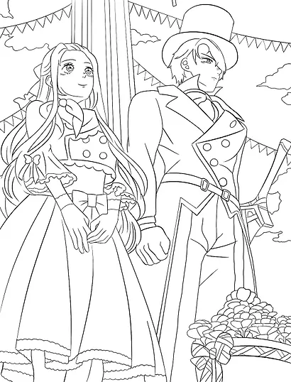 Art book. Impressed by Manga heroes. Раскраска - фото 7