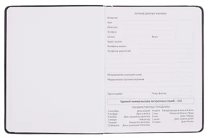 Дневник шк. "Мне Можно" универс.блок, иск.кож., шелкография, отстрочка, ляссе - фото 3