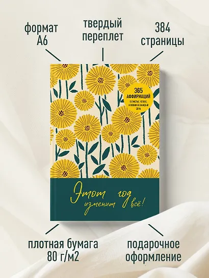 Этот год изменит все! 365 аффирмаций о счастье, успехе и любви на каждый день - фото 8