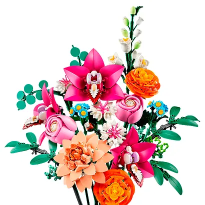 LEGO Botanical Collection: Красивый букет розовых цветов, 749 деталей (10342) - фото 5
