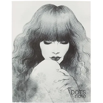 Книга для записей А5 96л тчк. "Girl power" интегр.перепл., ламинация soft-touch - фото 1