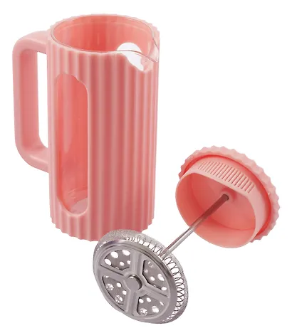 Френч-пресс розовый (350мл) (S8111031) - фото 7