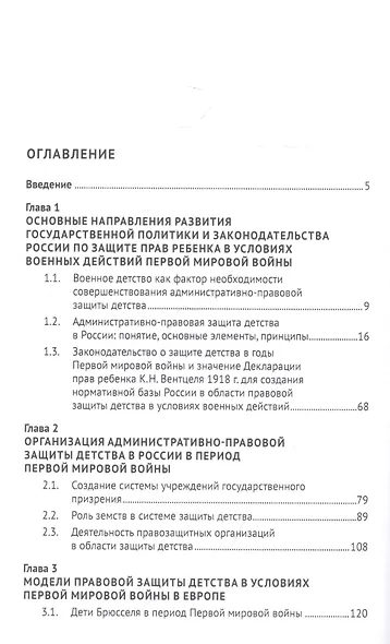 Административно-правовая защита детства в годы Первой мировой войны. Монография - фото 2