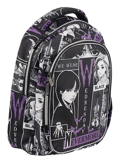 Рюкзак "Венсдей" 2 отделения, 40*32*16 см, клетка - фото 2