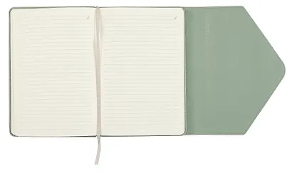 Ежедневник недат. А5 160л "Наппа экстра" оливковый, кожзам, тв.переплет, обл.поролон, блинтовое тиснение, клапан в петле, офсет, ляссе - фото 7