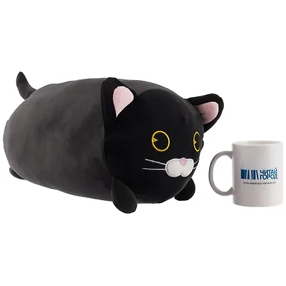 Мягкая игрушка "Кот черный", 40 см - фото 4