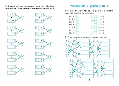 Таблица умножения. Тренировка навыков счета. 1-4 классы - фото 4