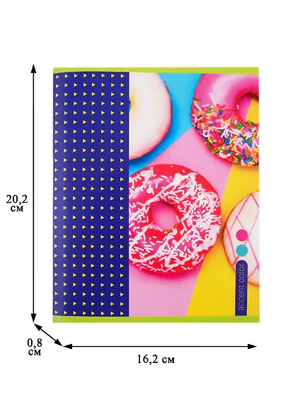 Тетрадь в клетку Unnika, "Яркие радости", 80 листов, в ассортименте - фото 2