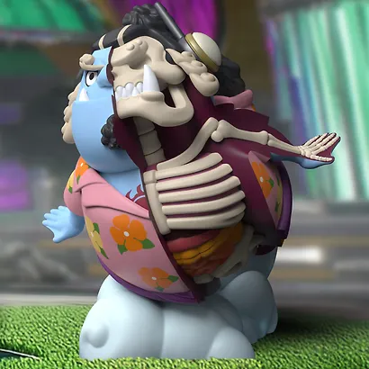 Коллекционная фигурка Mighty Jaxx One Piece Egghead Arc Series в ассортименте (коробка) (12х8х8) (71166) - фото 7