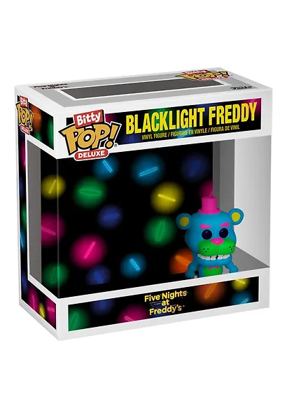 Фигурка Funko Bitty POP! Deluxe FNAF Blacklight Freddy (Fun84872) - фото 1