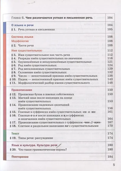 Русский язык. 5 класс. Учебник. В 2-х частях. Часть 2 (+приложение) - фото 3