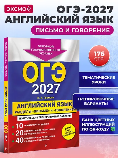 ОГЭ-2027. Английский язык. Разделы "Письмо" и "Говорение" - фото 4