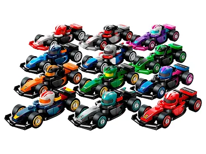 LEGO Merchandise: Коллекционный гоночный автомобиль F1, 29 деталей (71049) - фото 2