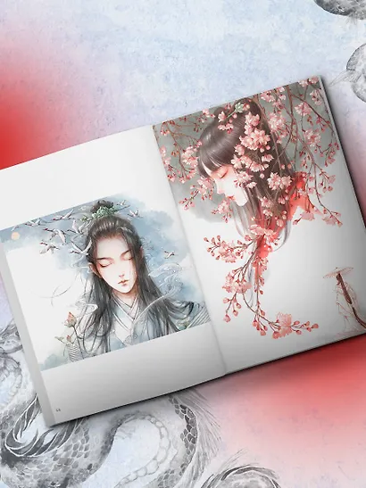 В поисках тени меж цветов. Иллюстрации Гу Гэли - фото 5