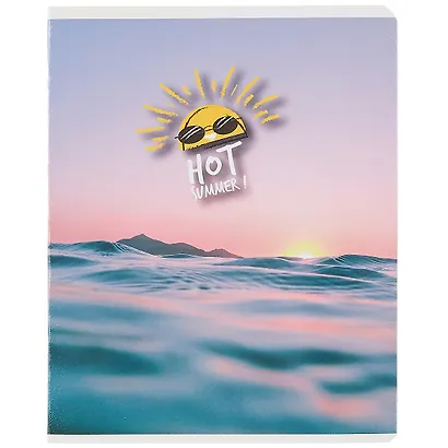 Тетрадь общая «Hot summer» в ассортименте, 48 листов в линейку, А5 - Academy Style - фото 3