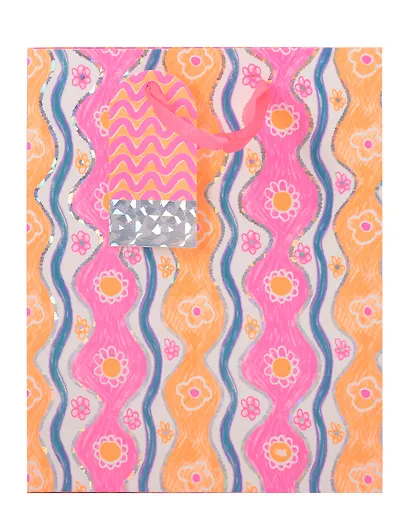 Пакет А5 23*18*10 "Цветочки" жен., бум.мат.ламинат - фото 4