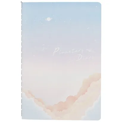 Тетрадь в линейку Planetary Diary, 38 листов, в ассортименте - фото 1