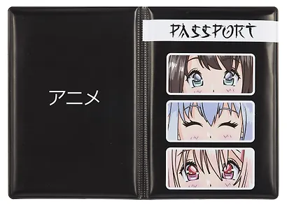 Обложка для паспорта Аниме Сёдзё (ПВХ бокс) - фото 2