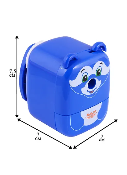 Точилка механическая 1 отв. "Енот", инд.уп. - фото 3