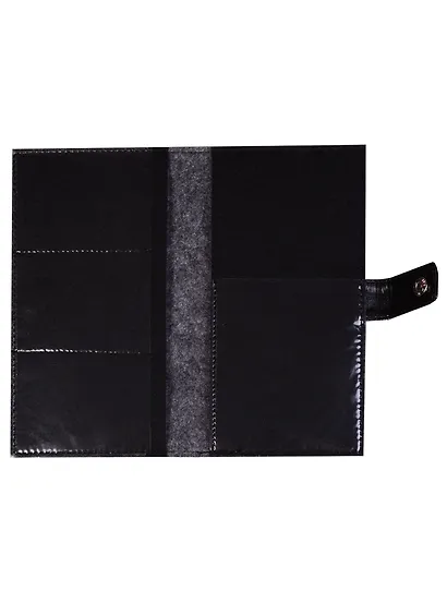 Обложка-органайзер для путешествий феТетрадь графит+черный, сариф черный, 2 отд., карманы, Escalada - фото 2