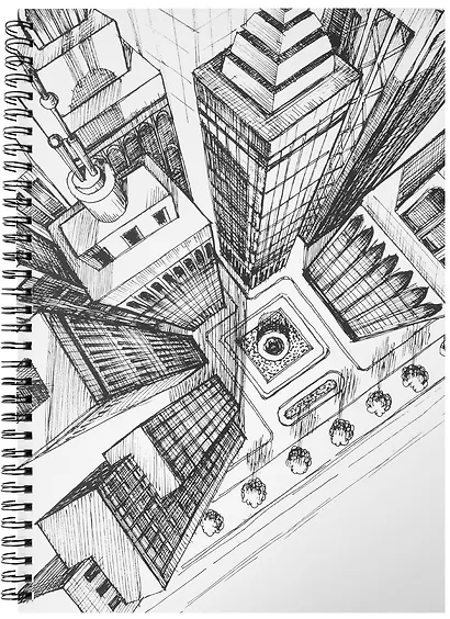 Тетрадь в клетку Listoff, "New day. Дизайн 2", А4, 96 листов - фото 1