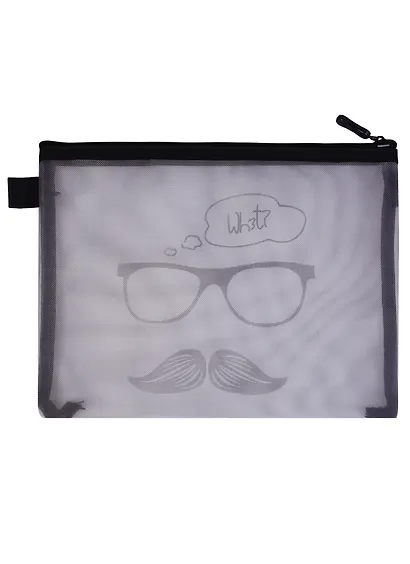 Папка на молнии А5 "Усы" - фото 1