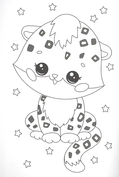 РАСКРАСКА А4 эконом. КАВАЙИ - фото 2