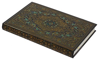 Книга для записей "Antiqua. Золотой" А5, 128 л. в линейку, цв. внутрен. блок - фото 2