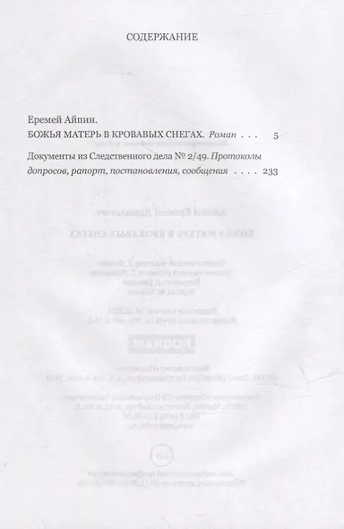 Божья Матерь в кровавых снегах: роман - фото 2