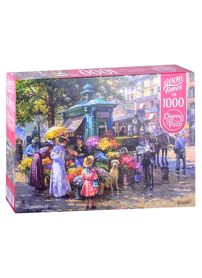 Пазл 1000 дет. Цветочный магазинчик  Cherry Pazzl 30226 - фото 1