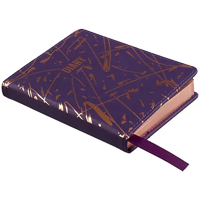 Ежедневник недатированный "Etude №2", А6, 152 листа, фиолетовый - фото 2