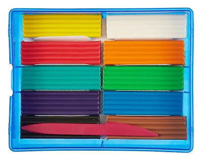 Пластилин 10 цветов 200г "Классика" в контейнере, Луч - фото 2